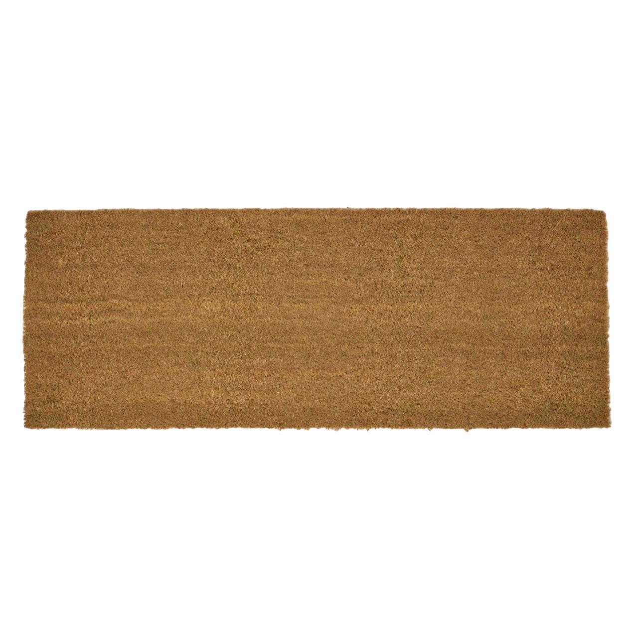 FUSSMATTE Kokos groß 45/120 cm - Naturfarben, Naturmaterialien (45/120cm) - Homescapes