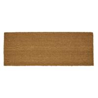FUSSMATTE Kokos groß 45/120 cm - Naturfarben, Naturmaterialien (45/120cm) - Homescapes
