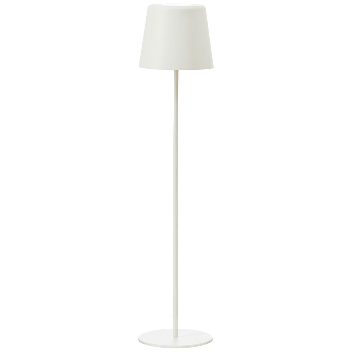 AUSSENSTEHLEUCHTE Kaami G40890/05 - Weiß, Metall (18/18/129.2cm) - Brilliant