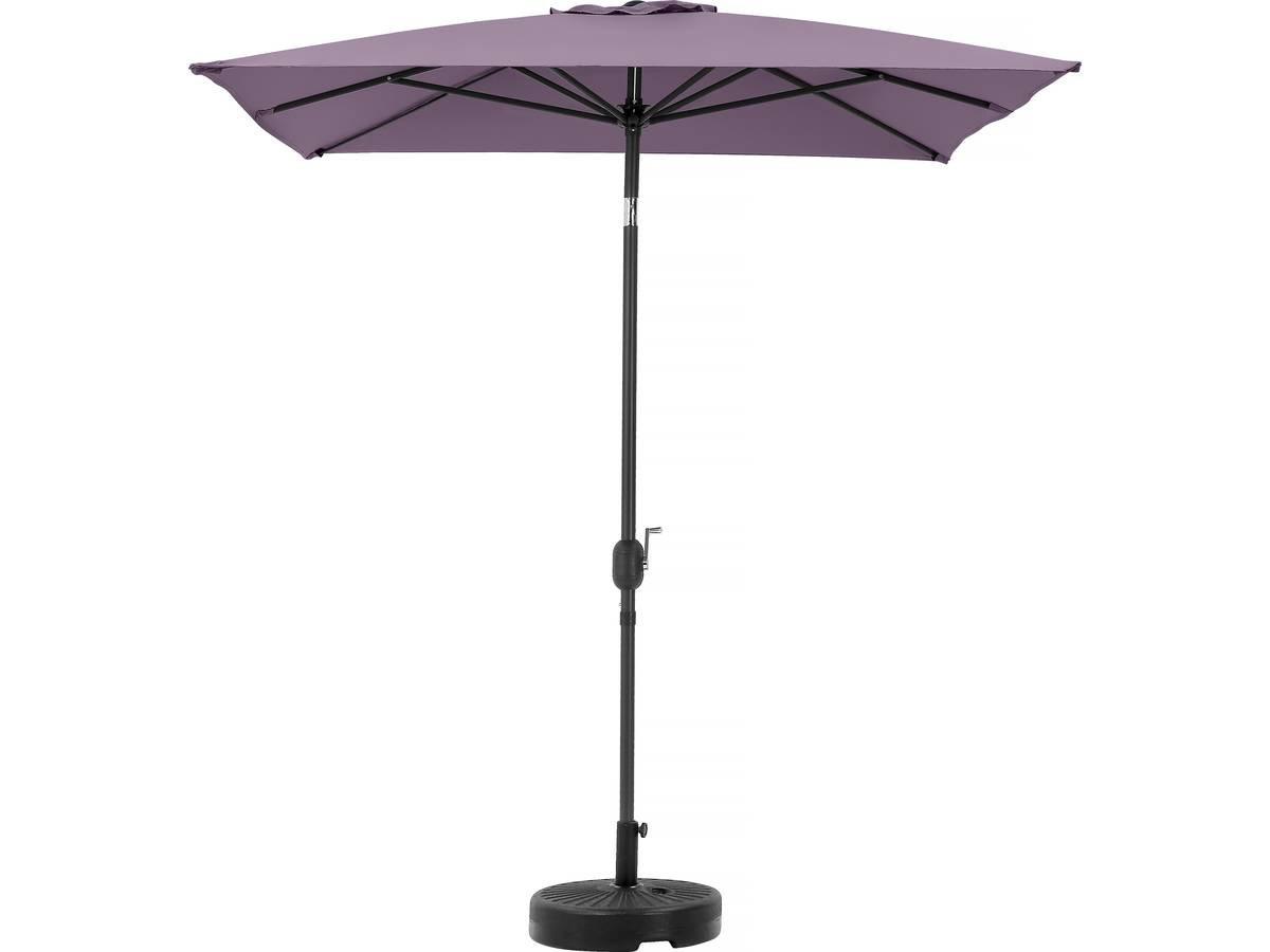 SONNENSCHIRM sol 2 Lila - Lila, Metall (300/200cm) - Habitat Garten