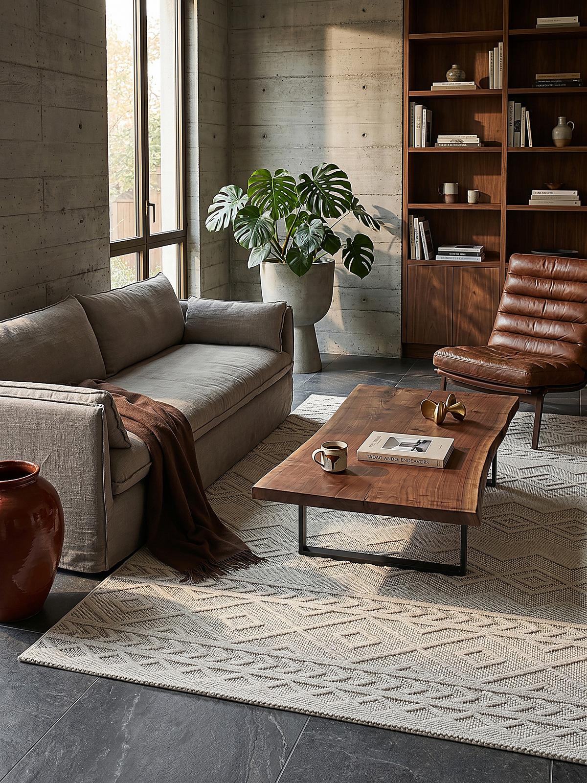 KURZFLORTEPPICH Berber STURA Polypropylen Creme 120 x 160 cm - Beige, Textil (120/160cm) - KADIMA DESIGN