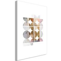 KUNSTDRUCK Bunt 80/120 cm - Multicolor/Weiß, Textil (80/120cm) - KUNSTLOFT
