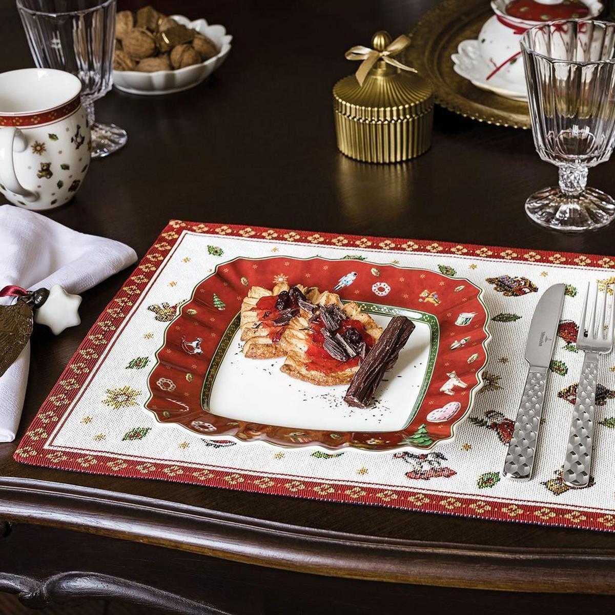 PLATZSET Toy's Delight bunt 48 x 32 cm 6er Set - Multicolor, Textil (48/32/2cm) - Villeroy & Boch