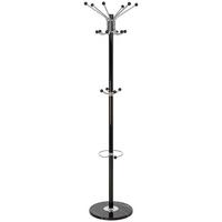 GARDEROBE aus metall 36x175cm - Schwarz, Metall (36/175/36cm) - Wanderlust