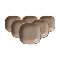 DIPSCHALEN Casa grau ø 10 cm 6er Set - Grau, Keramik (10cm) - Ritzenhoff Breker
