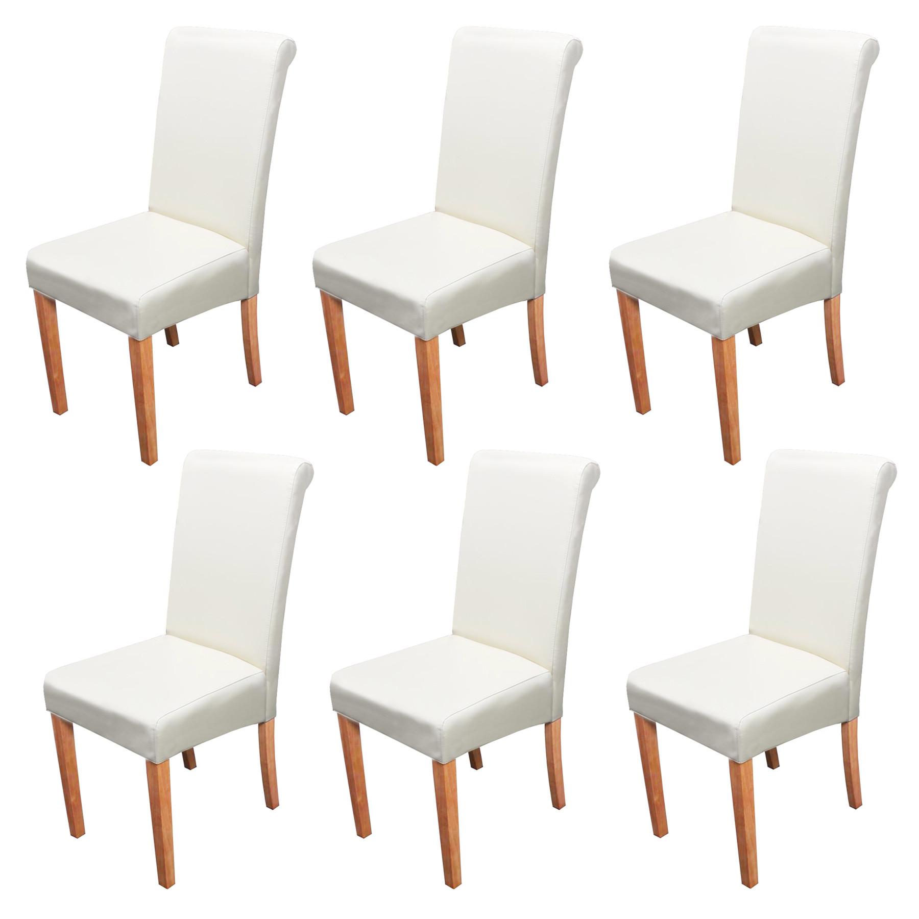 ESSZIMMERSTUHL Beige 6er-Set - Beige/Creme, Holz (41/99/60cm) - MCW