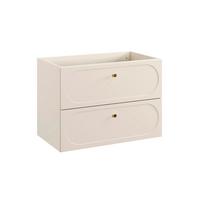 WASCHTISCHUNTERSCHRANK 80.2cm Sanae Sandbeige - Beige, Holzwerkstoff (80.2/57/46cm) - Petits-meubles