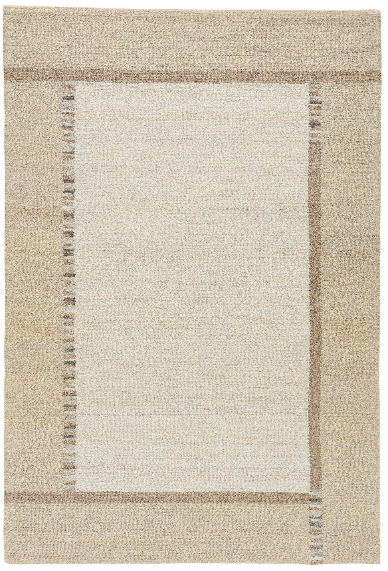 TUFTTEPPICH Natur Loop 120x180 cm - Weiß, Textil (120/180cm) - Natur Pur