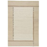 TUFTTEPPICH Natur Loop 70x140 cm - Weiß, Textil (70/140cm) - Natur Pur