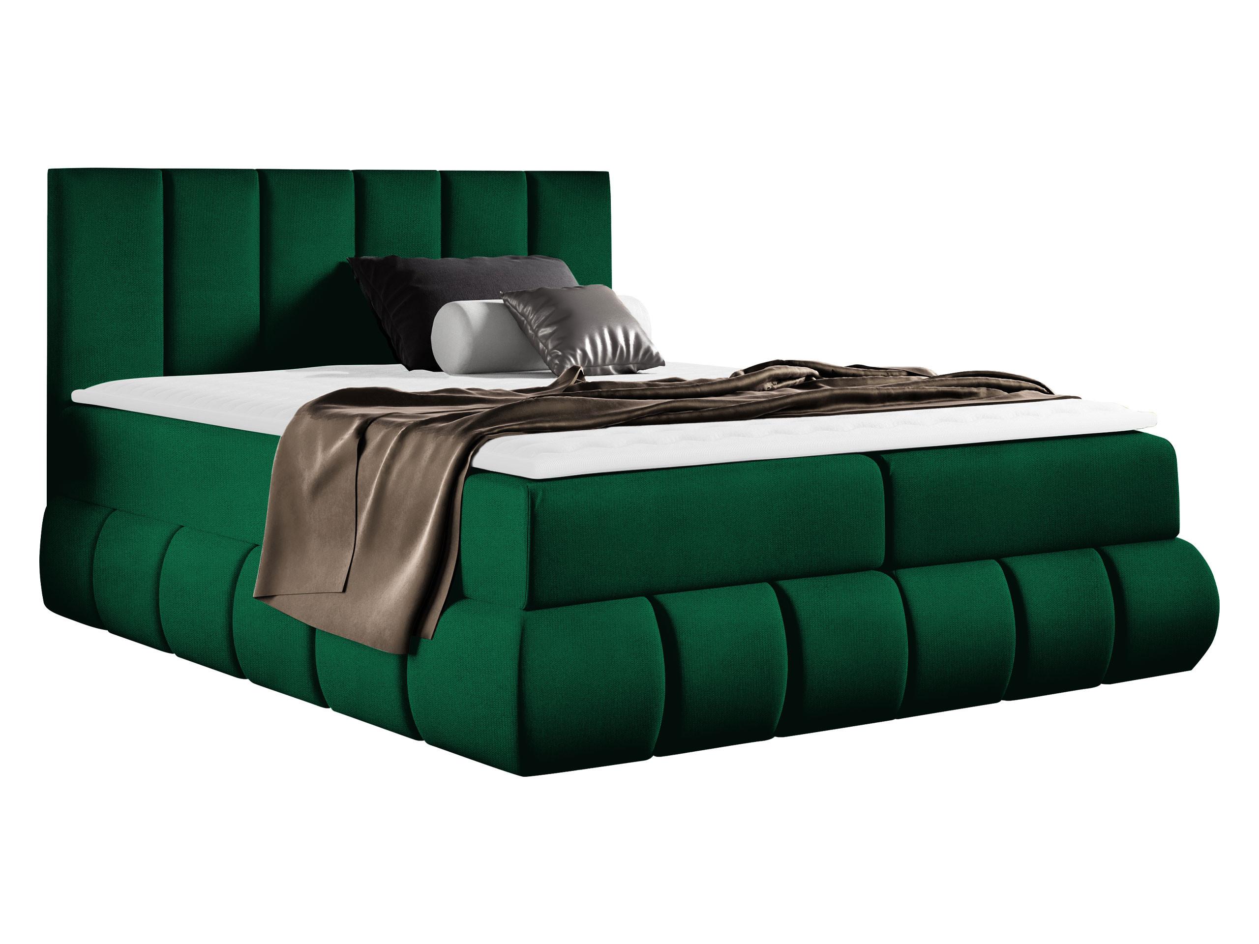 BOXBETT Venezia - H3 - Grün, Holz (160/200cm) - MIRJAN24