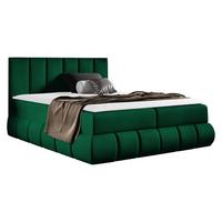 BOXBETT Venezia - H3 - Grün, Holz (160/200cm) - MIRJAN24