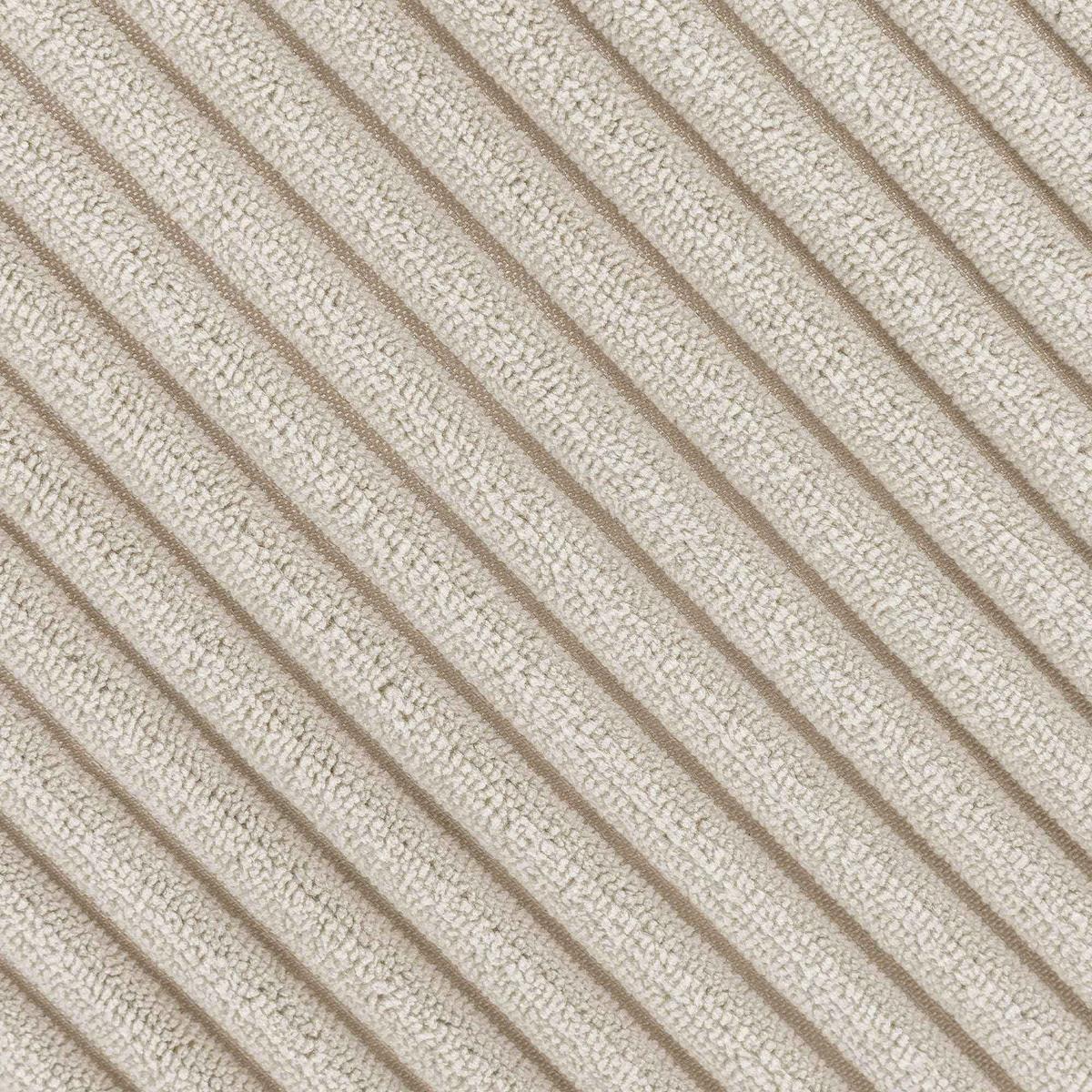 SITZSACK Sofa mit Sessel und rundem Hocker Cecilia - Beige, Textil (160/35/93cm) - icon