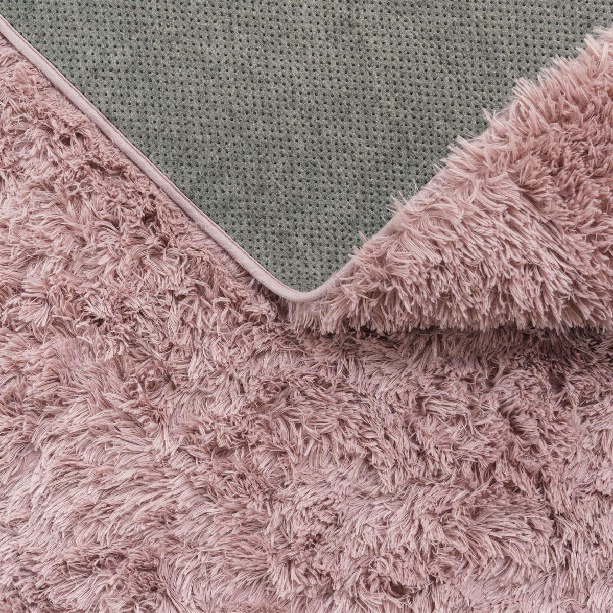 HOCHFLORTEPPICH Rosa 160 x 220 cm - Rosa, Kunststoff (160/220cm) - TT Home