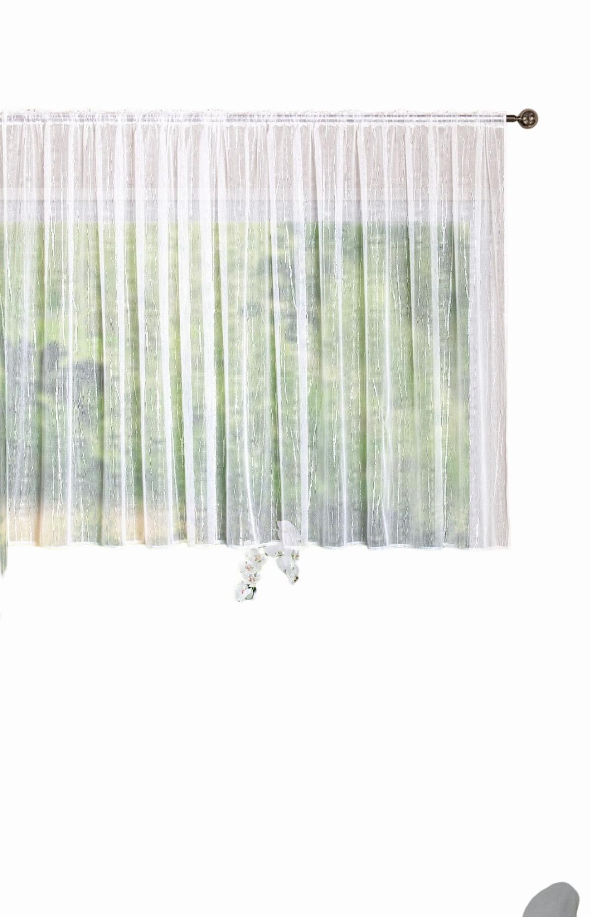 VORHANG »Isabella« HxB 175x300 cm Weiß - Weiß, Textil (300/175cm) - Gardinenbox