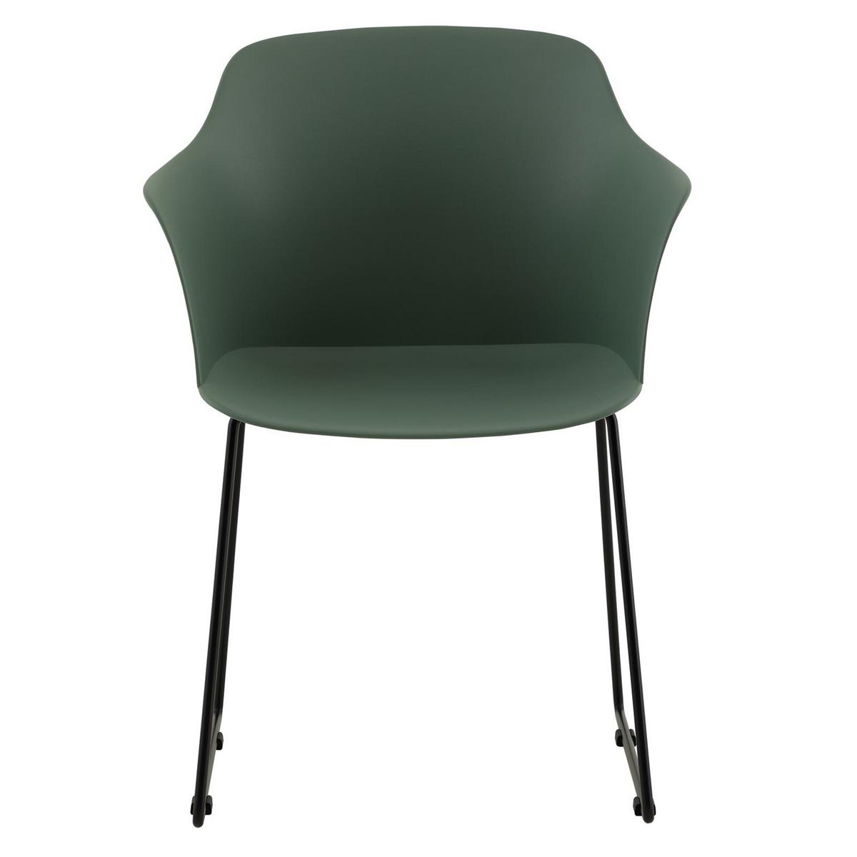 GARTENSTUHL FORO 4ER-SET - Grün, Textil (58/82/52cm) - IDIMEX