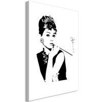 KUNSTDRUCK Schwarz-Weiß 40/60 cm - Schwarz, Textil (40/60cm) - KUNSTLOFT