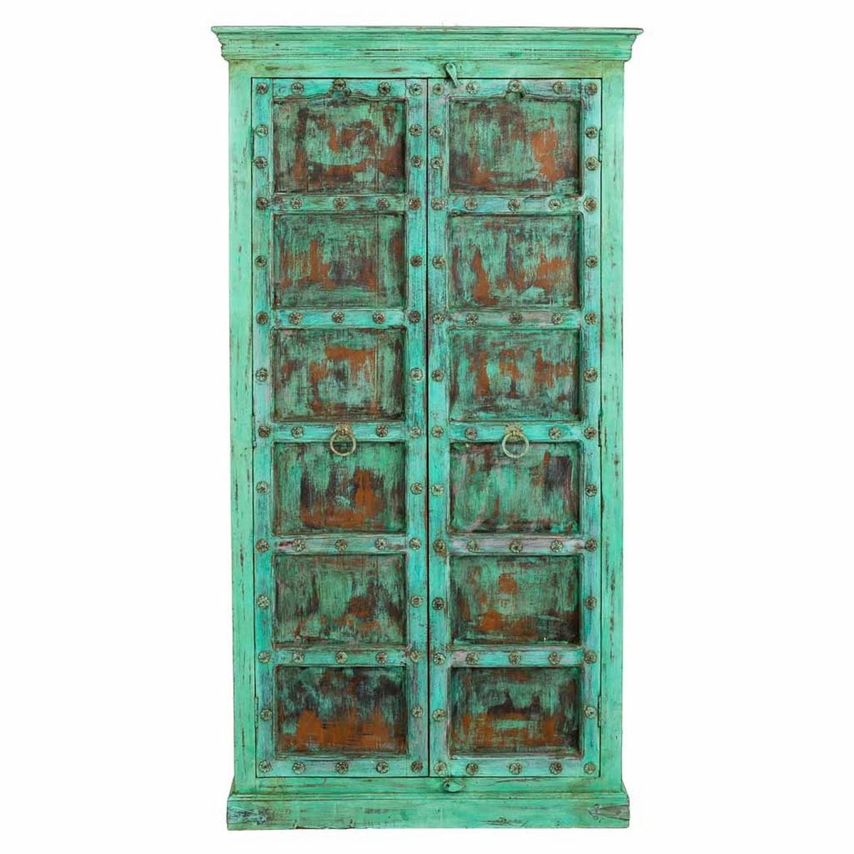 SCHRANK aus Holz 105x42x199 cm - Multicolor, Holz (105/199/42cm) - Wanderlust