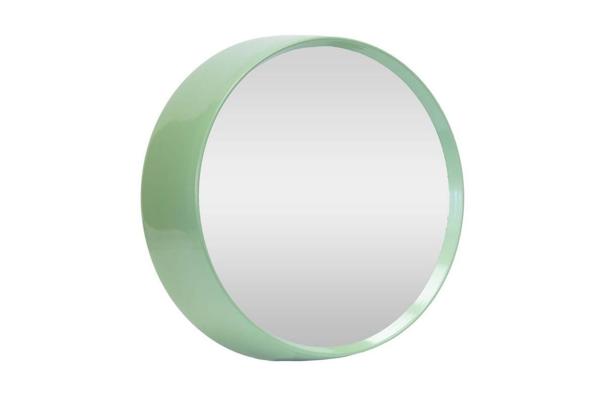 WANDSPIEGEL Grün 22,4/22,4 cm - Grün, Glas (1.2/22.4/5cm) - KUNSTLOFT