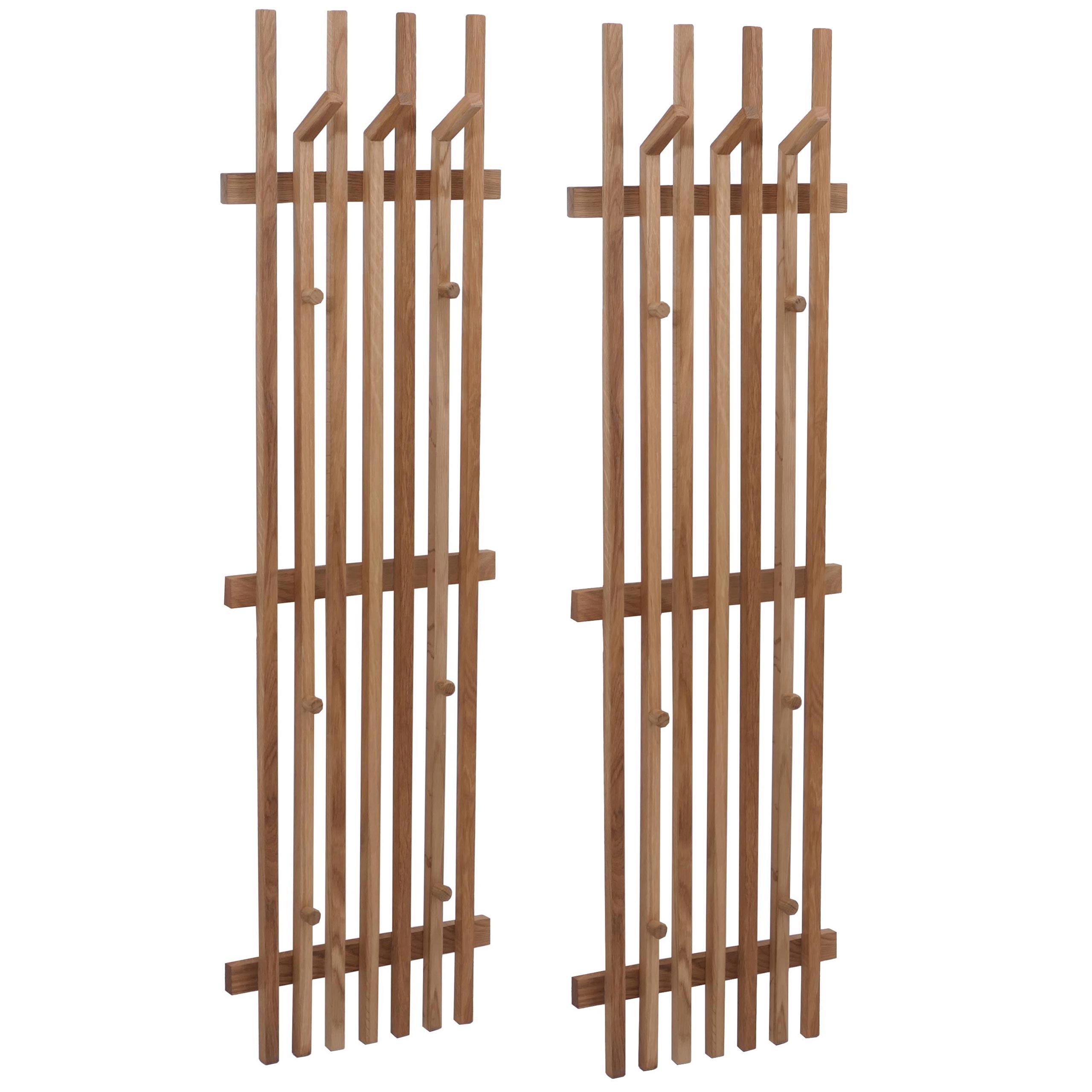 GARDEROBENPANEEL Eiche Dekor - Eiche Wotan, Holz (40/135/11cm) - MCW