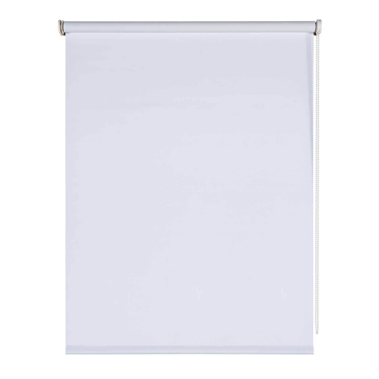 VERDUNKELUNGSROLLO Weiß 120x250 cm - Weiß, Kunststoff (120/250cm) - STORESDECO