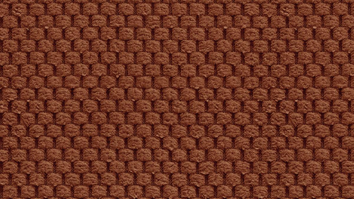 ECKSOFA MELLOW 4-Sitzer, dunkelorange - Dunkelorange/Schwarz, Holz/Textil (262/156cm) - Wozimo