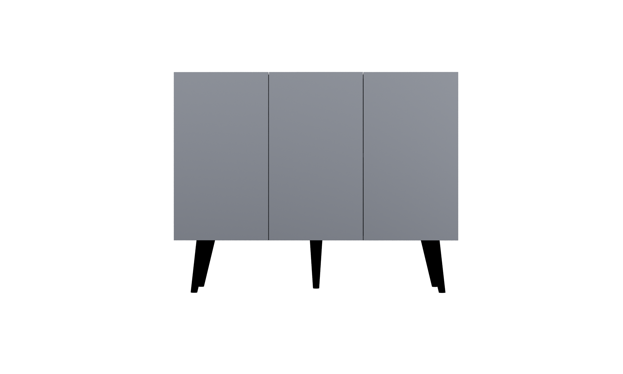 KOMMODE Toronto Grau 39,9/95,5/120 - Grau, Holzwerkstoff (40/96/120cm) - RAUMHIRSCH FURNITURE