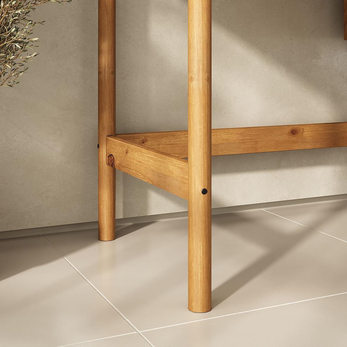 SCHREIBTISCH MARLO Eiche - Eichefarben, Holz (54/110/76cm) - IDIMEX