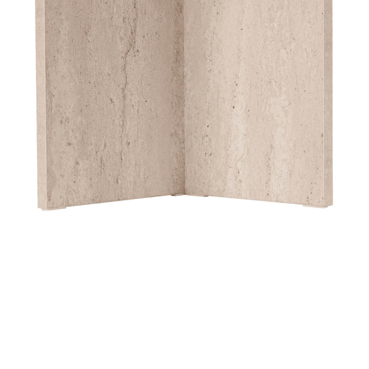 ESSTISCH mit ovaler Tischplatte L200 cm 90/200/75 cm - Beige, Holzwerkstoff (96/90/75cm) - Calicosy