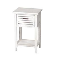 KOMMODE SCHUBLADE SHABBY-LOOK Cremeweiß - Weiß, Holz (38/61/30cm) - MCW