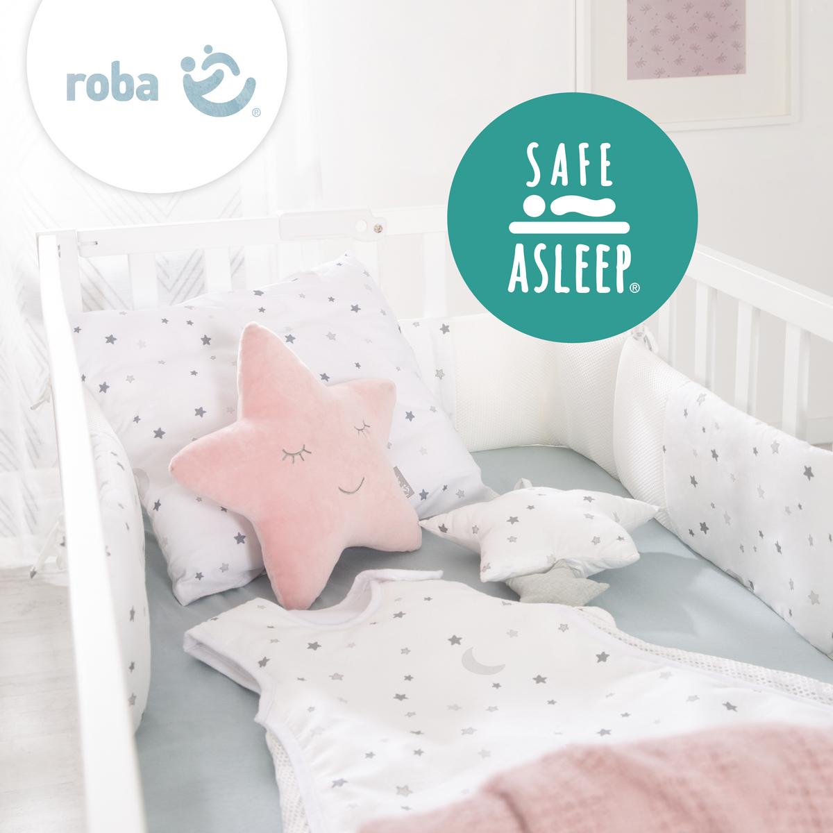 BABYBETTMATRATZE Comfort Air Roll 60 x 120 cm - Weiß, Textil (120/60cm) - Roba