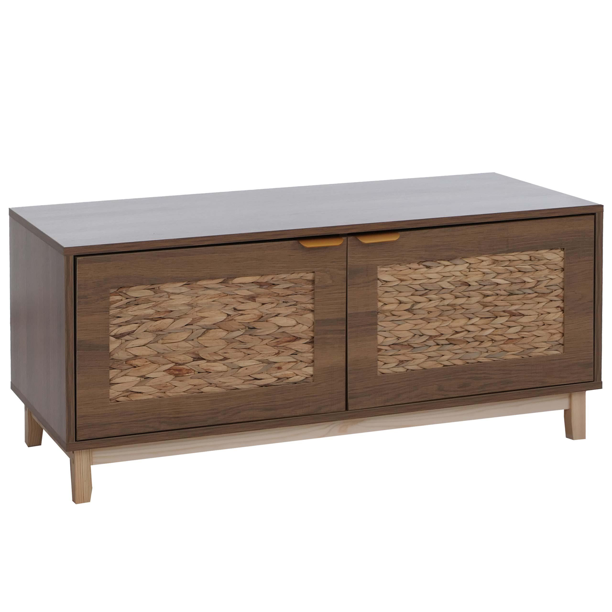 SITZBANK Braun - Braun, Holz (100/45/42cm) - MCW