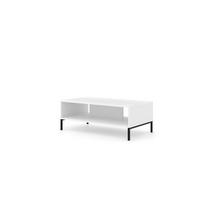 COUCHTISCH Weiß, Schwarz 90/43/60 - Schwarz/Weiß, Holzwerkstoff (90/43/60cm) - RAUMHIRSCH FURNITURE