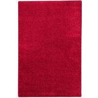 HOCHFLOR VELOURS TEPPICH MONA - Rot, Textil (80/200cm) - Snapstyle