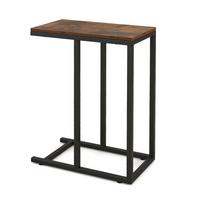 BEISTELLTISCH 64cm Braun - Braun, Holz (25/45/64cm) - COSTWAY