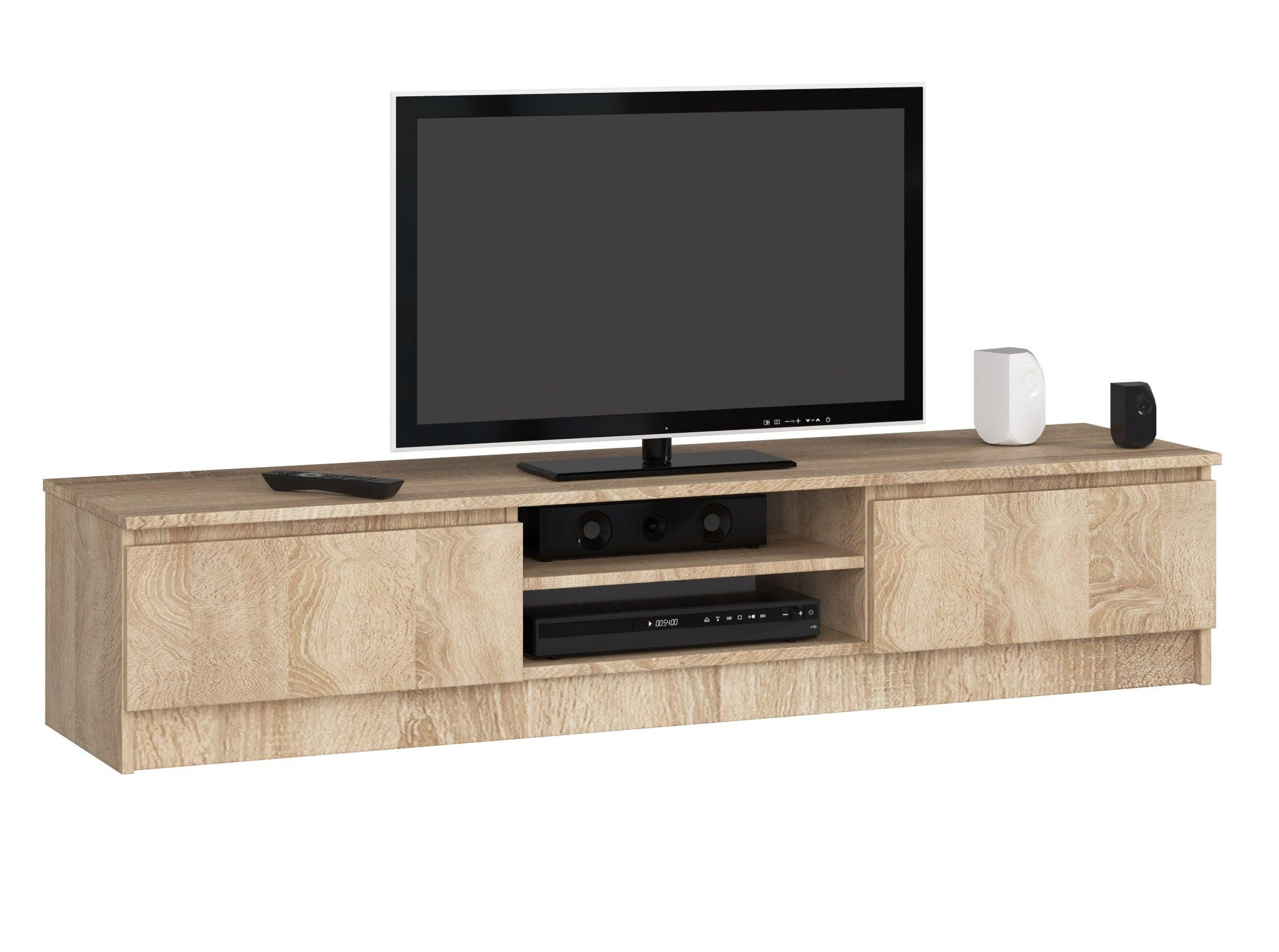 LOWBOARD Eiche Sonoma 33/160/40 - Sonoma Eiche, Holzwerkstoff (160/33/40cm) - RAUMHIRSCH FURNITURE