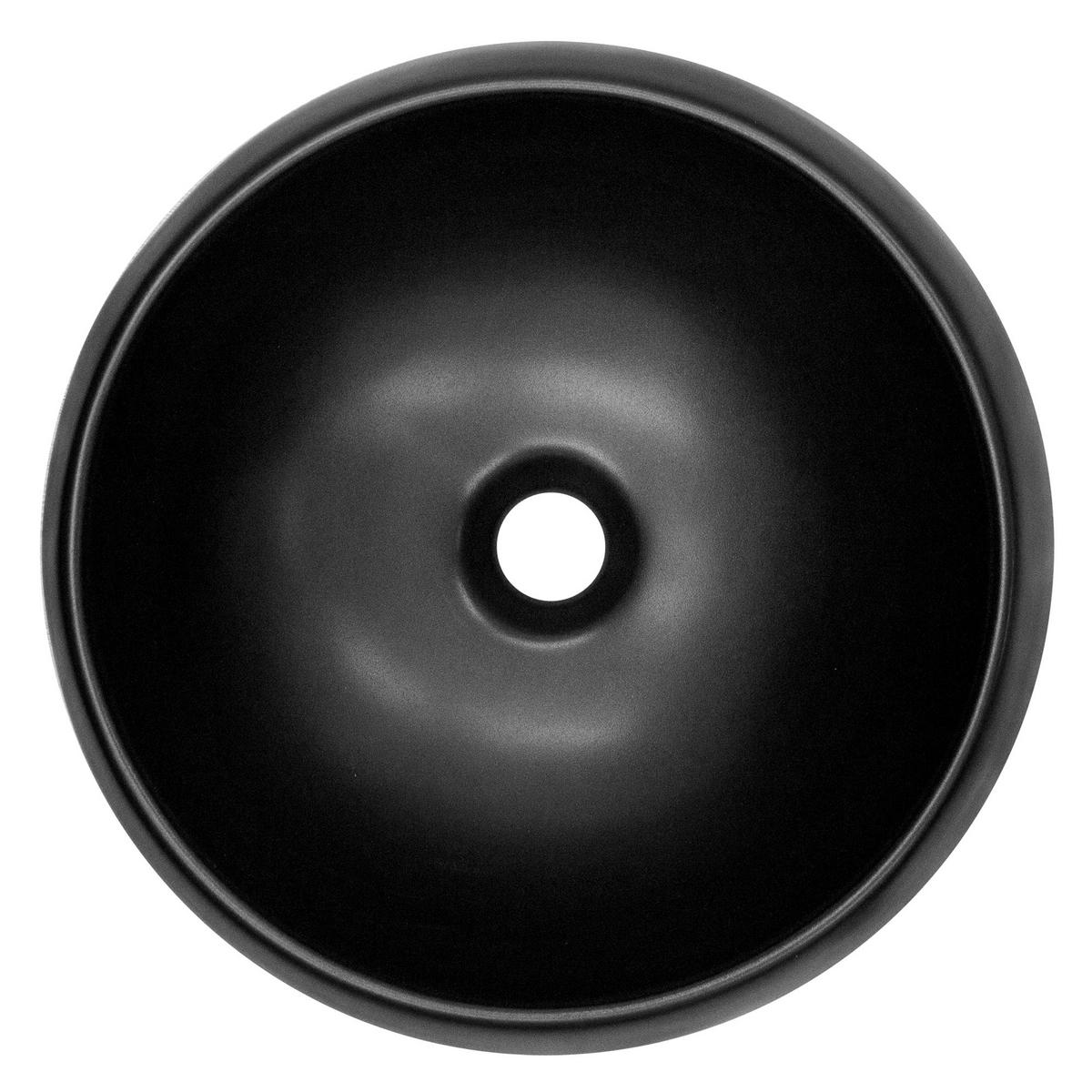 WASCHBECKEN - Schwarz, Keramik (40/40/40cm) - ML-DESIGN