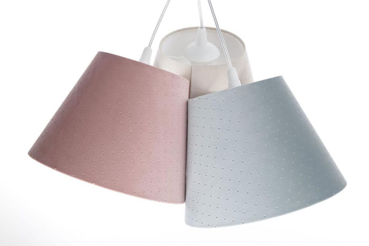 HÄNGELEUCHTE Blau 26/19 cm - Blau/Pink, Kunststoff (26/0.8/19cm) - ONZENO