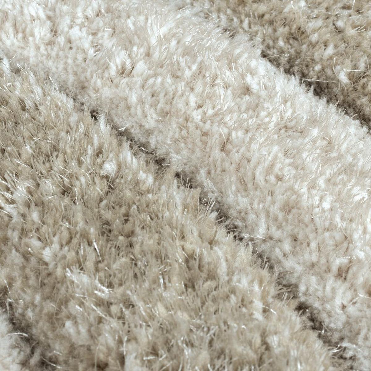 TEPPICH NADD, abstrakt, Natur, 200 x 290 cm - Beige, Textil (200/290cm) - KADIMA DESIGN
