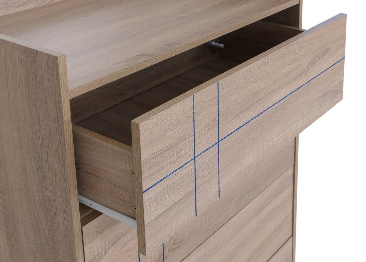 KOMMODE Beige - Beige, Holz (80/107/40cm) - MCW