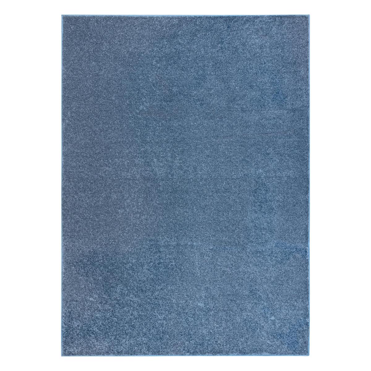 LÄUFERBODEN SANTA 100/150 cm - Blau, Textil (100/150cm) - rugsX