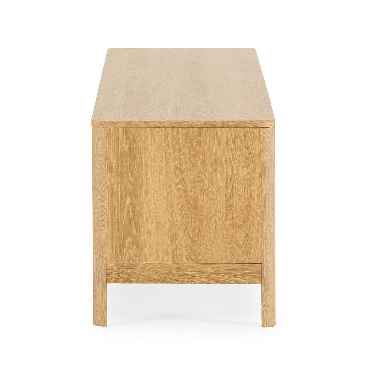 TV-ELEMENT Nassau 2 türen Eichenfarbe/grün - Grün, Holzwerkstoff (160/45/40cm) - VS Venta-stock