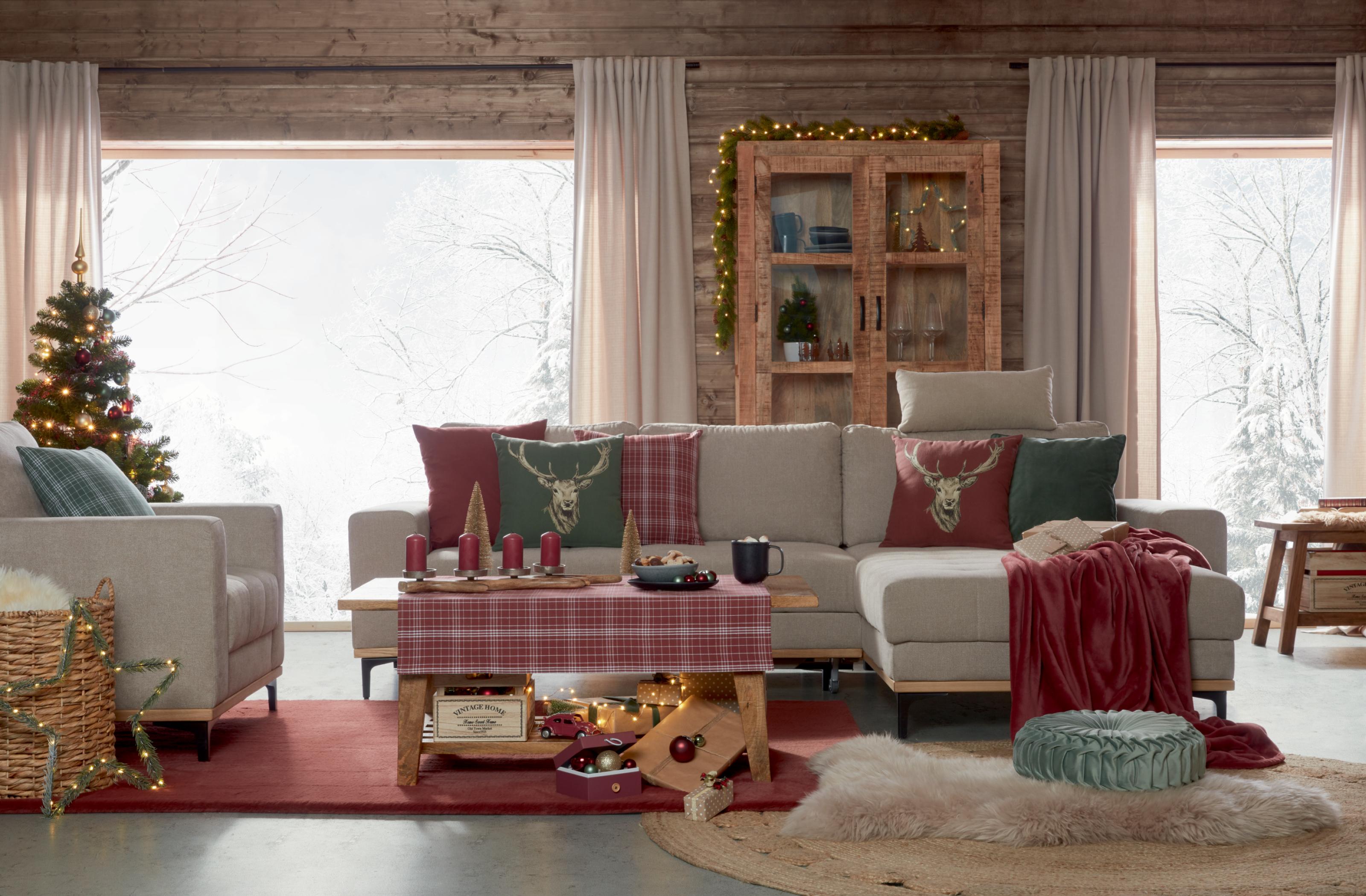 Rustic Christmas-salon