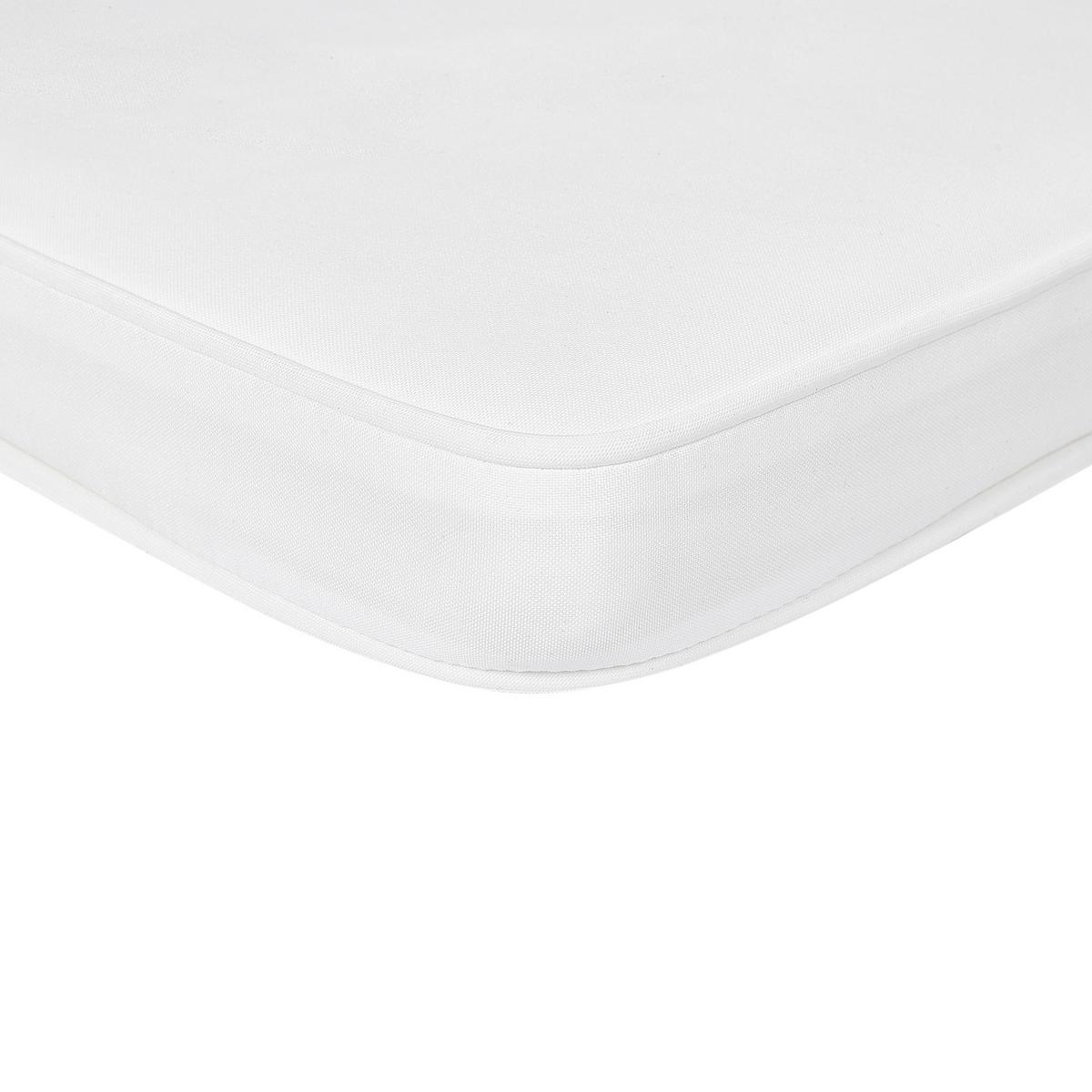 GARTENSTUHLKISSEN 2er-Set Cremeweiß 37/34 cm Terni - Weiß, Textil (37/5/34cm) - Beliani