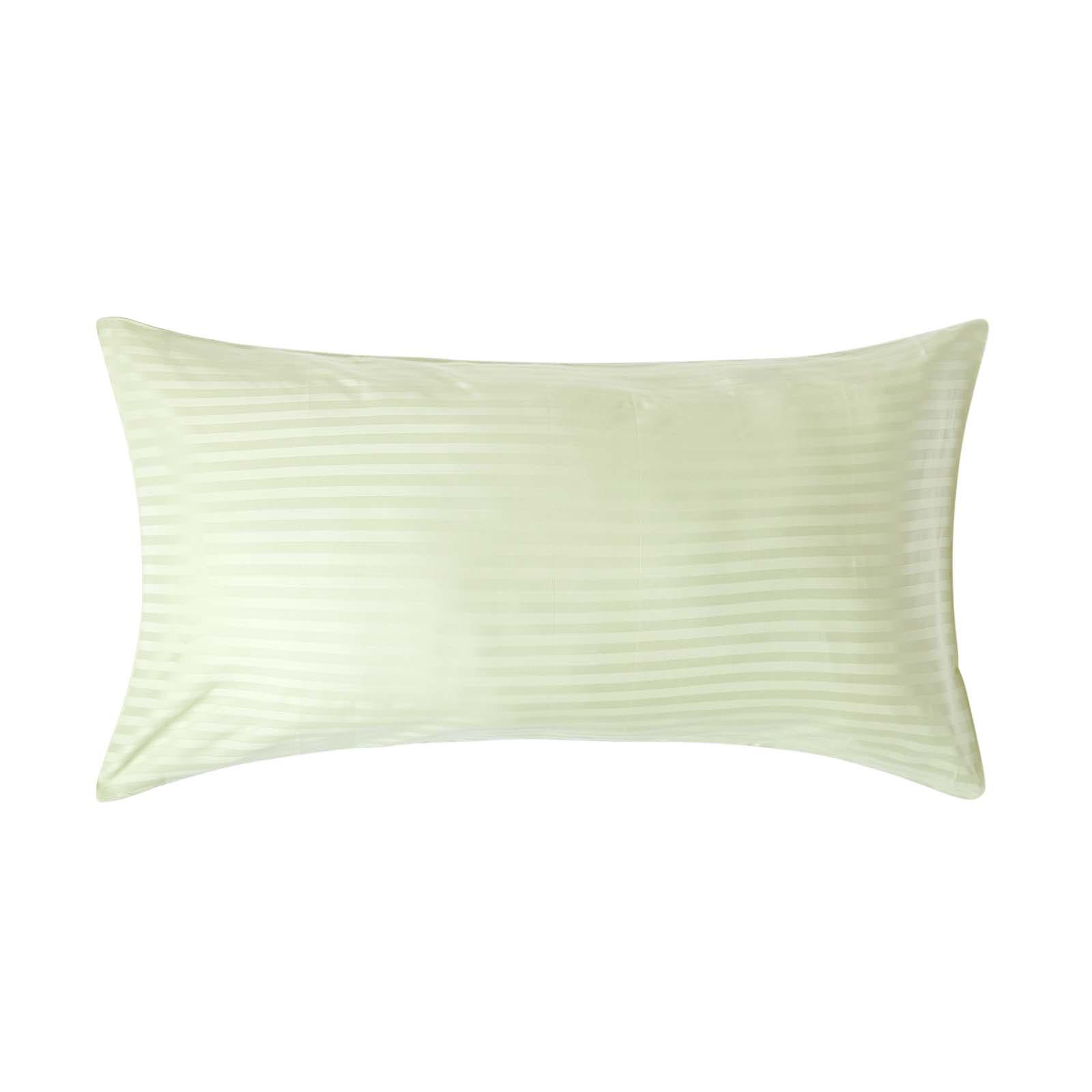 KISSENBEZUG Damast, Ägyptische Baumwolle, Fadendichte 330 - Grün, Textil (50/90cm) - Homescapes