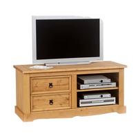 MEXIKO MÖBEL LOWBOARD TEQUILA - Naturfarben, Holz (120/55/45cm) - IDIMEX