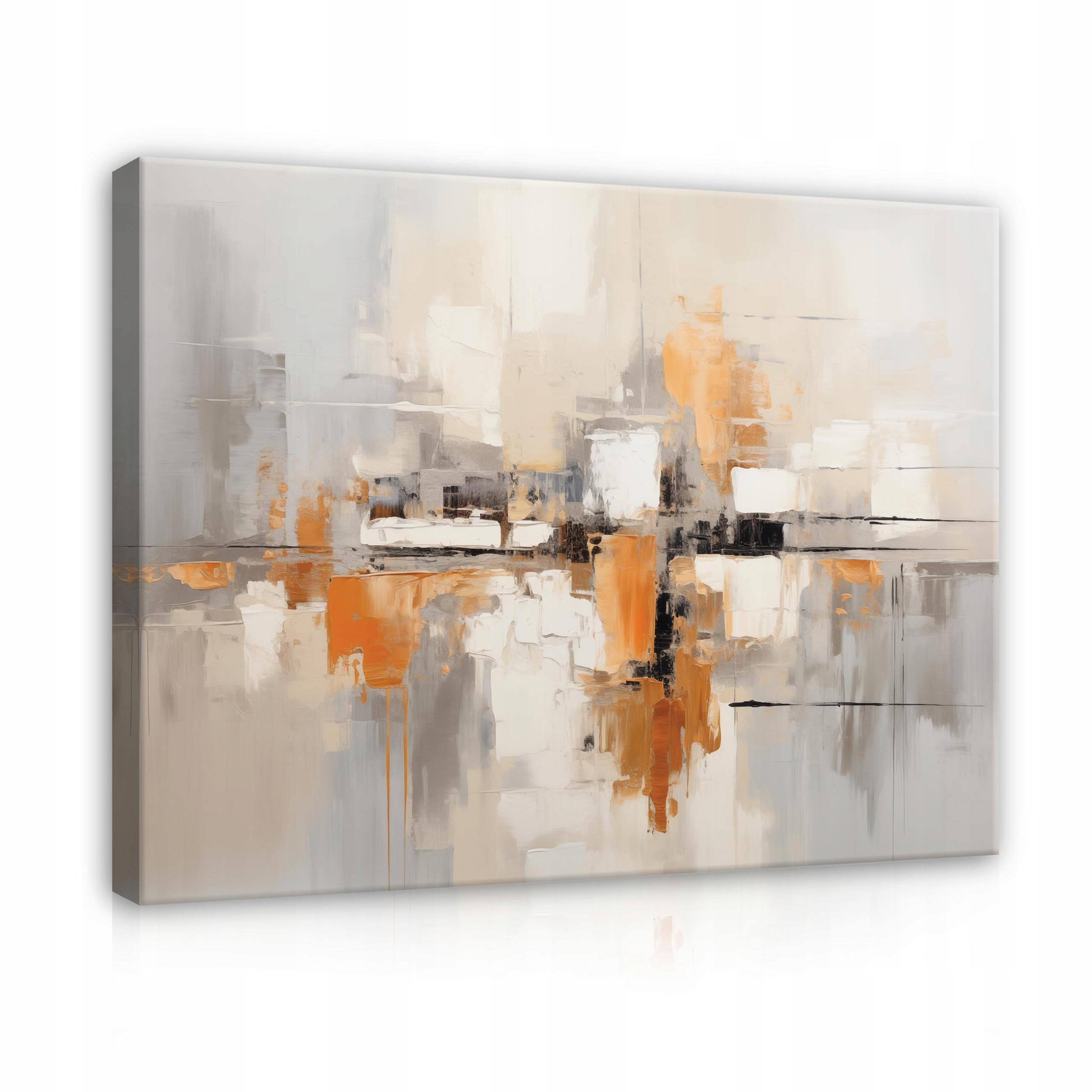 LEINWANDBILD Abstrakt Modern 100x70 - Multicolor, Holzwerkstoff (100/70cm) - Wallarena