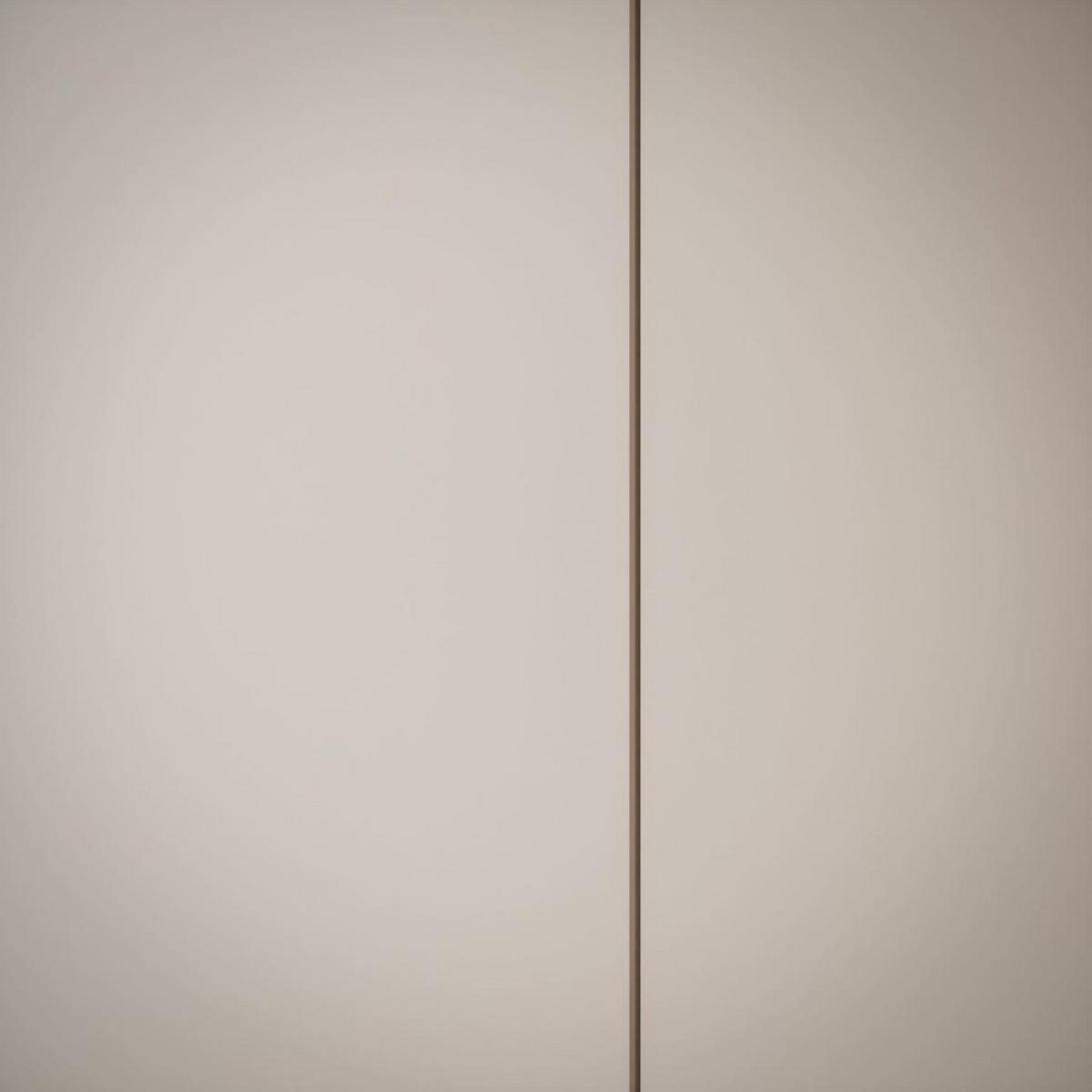 KLEIDERSCHRANK AUREL KASCHMIR 2D2S mit Schubladen - Kaschmir, Holzwerkstoff (100/210/57cm) - Lookway