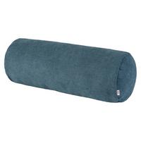 XL-NACKENROLLENHÜLLE FarbTon Chenille-Haptik nordlicht-blau 70/25 cm - Blau, Textil (25/70cm) - beties Heimtextil