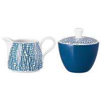 MILCH- UND ZUCKER-SET Life Fashion Classic Blue je 260 ml - Blau, Keramik (1/2cm) - Seltmann Weiden