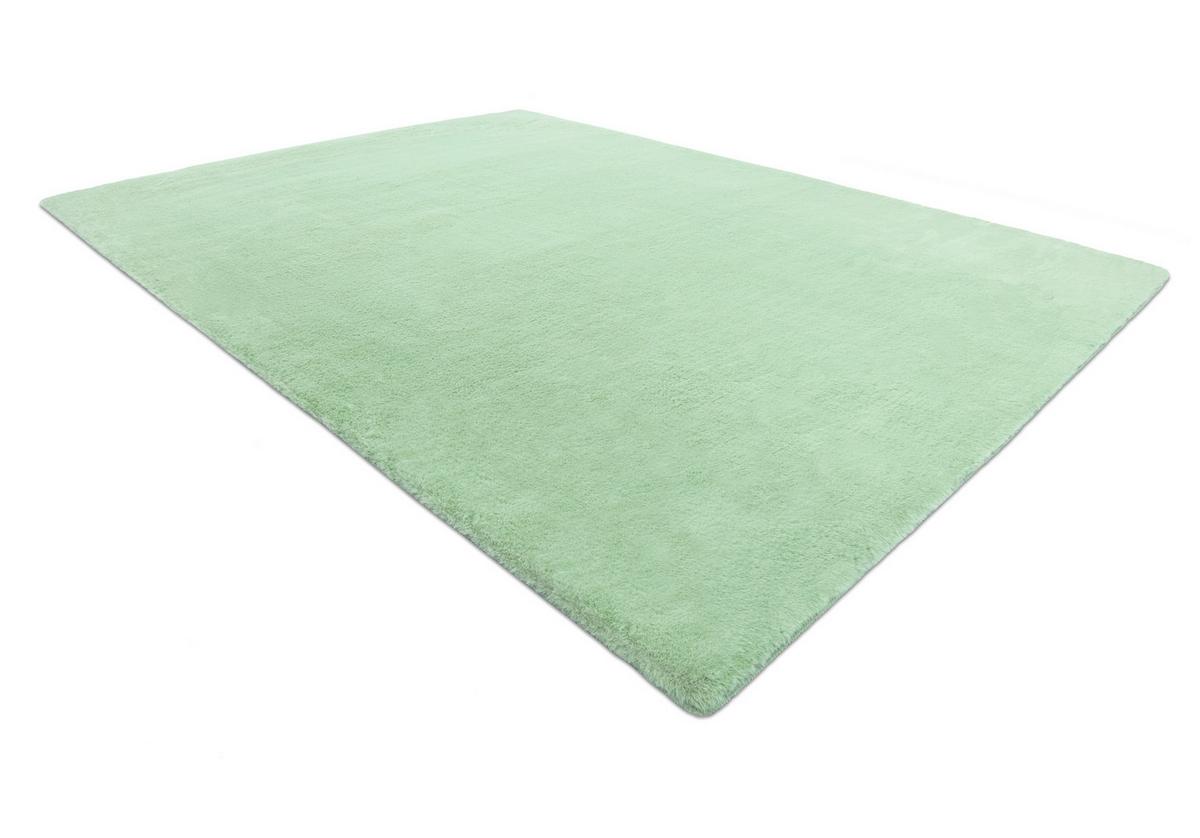 TEPPICH Bunny 80/150 cm - Pastellgrün, Textil (80/150cm) - rugsX